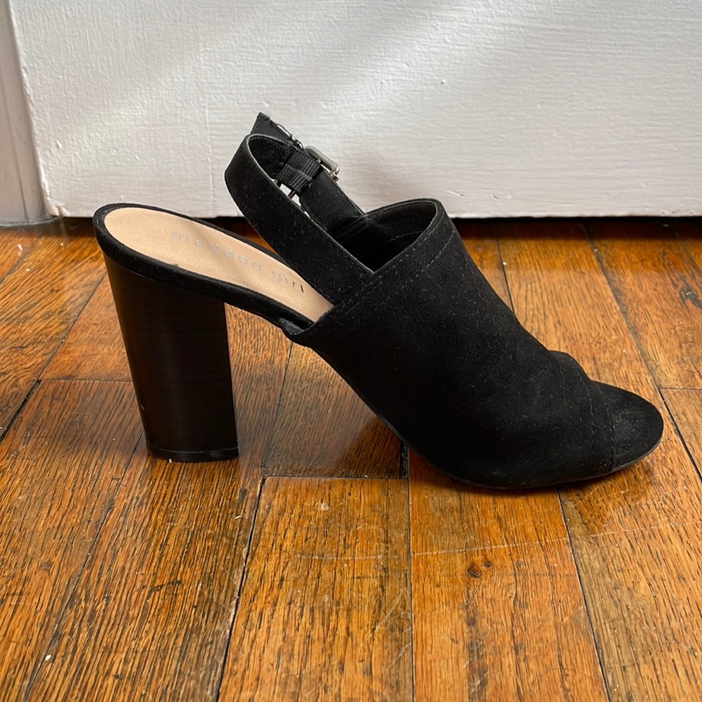 Madden Girl Heeled Mules